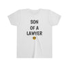 Son Of A Lawyer Youth Short Sleeve Tee