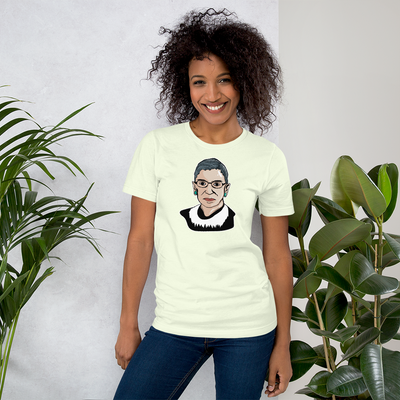 Attorney T-Shirt - Notorious RBG Ginsburg Tee - Unisex Short Sleeve Shirt