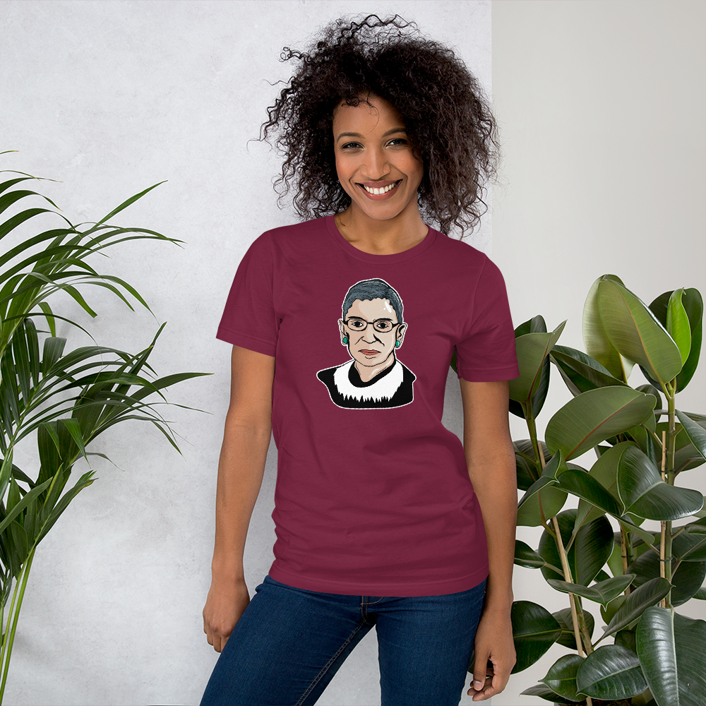 Attorney T-Shirt - Notorious RBG Ginsburg Tee - Unisex Short Sleeve Shirt
