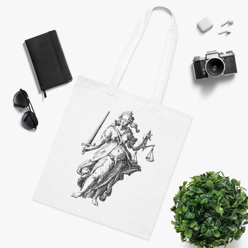 Justice Goddess Cotton Tote