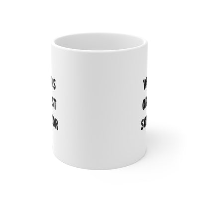 Solicitor Gift Mug - World's Okayest Solicitor- Ceramic Coffee Mug