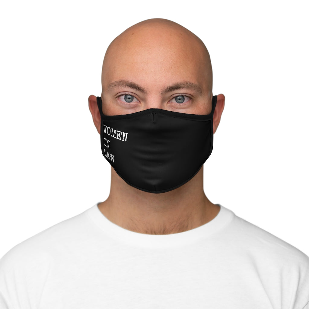 Woman In Law Fitted Polyester Face Mask