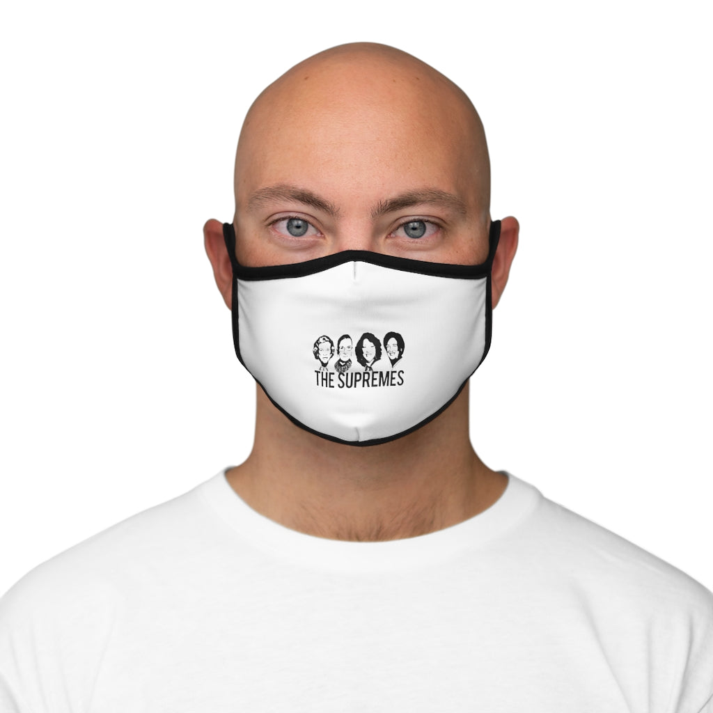 The Supremes Fitted Polyester Face Mask