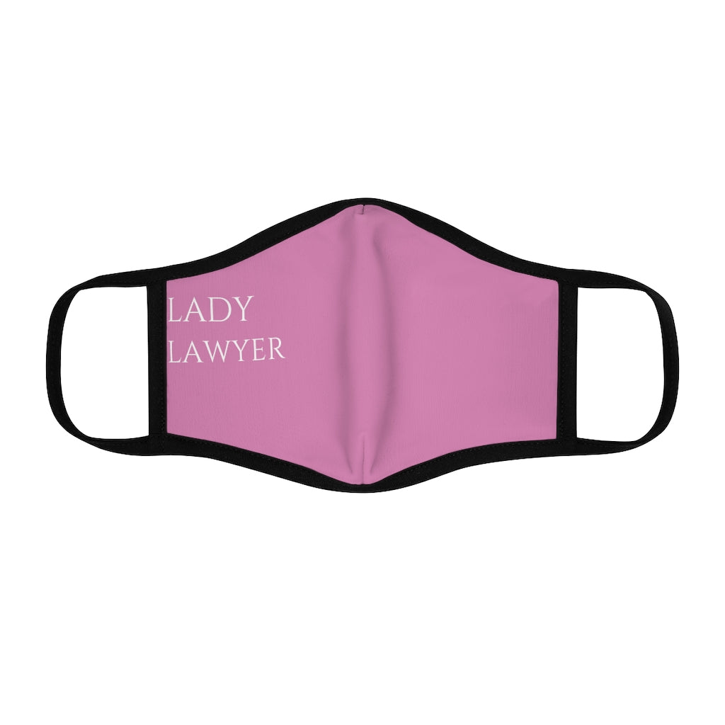Lady Lawyer Fitted Polyester Face Mask