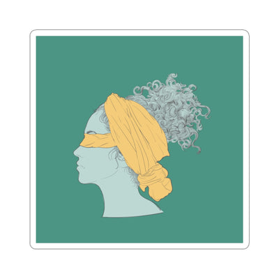 Lady Justice Cut Stickers