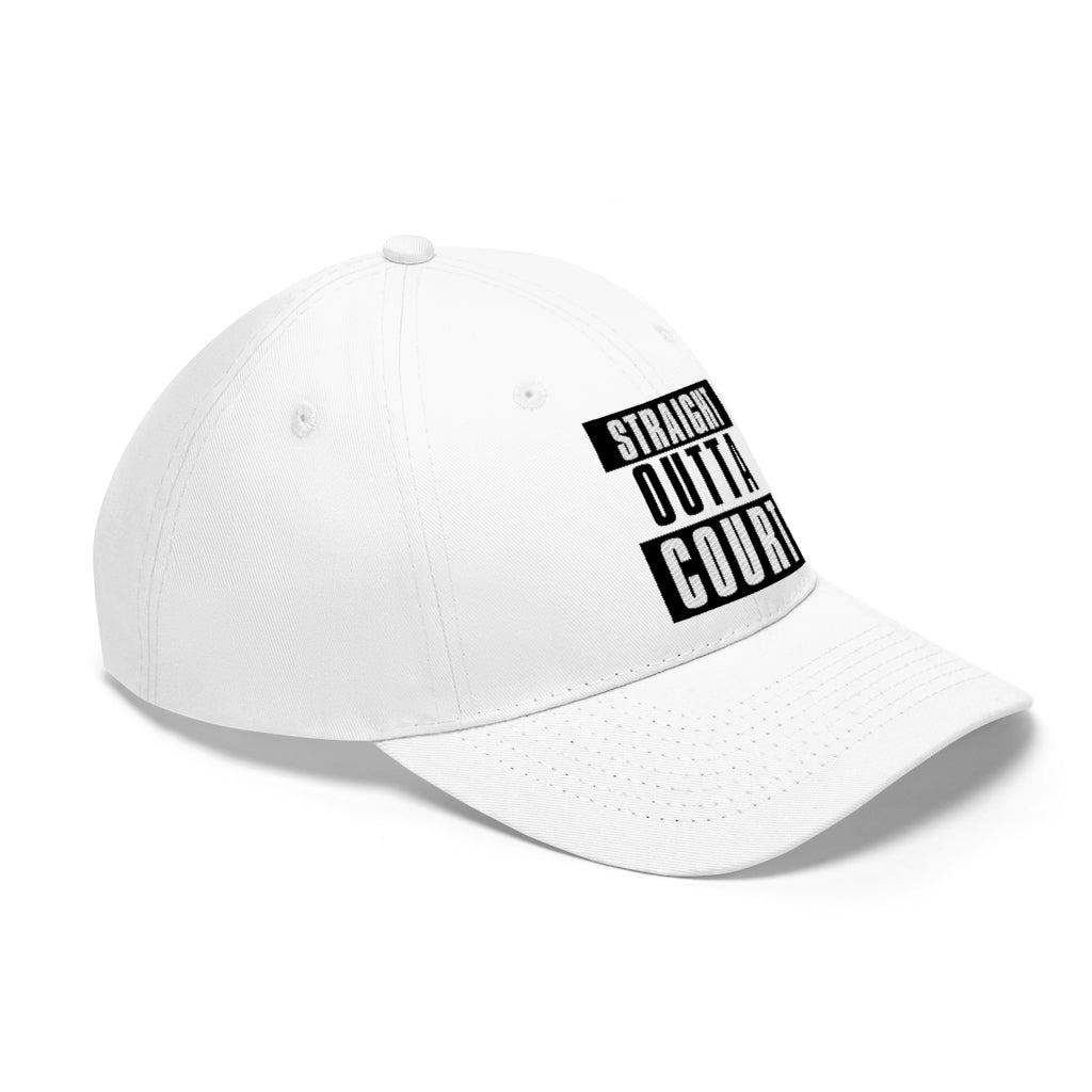 Straight Outta Court Unisex Twill Hat