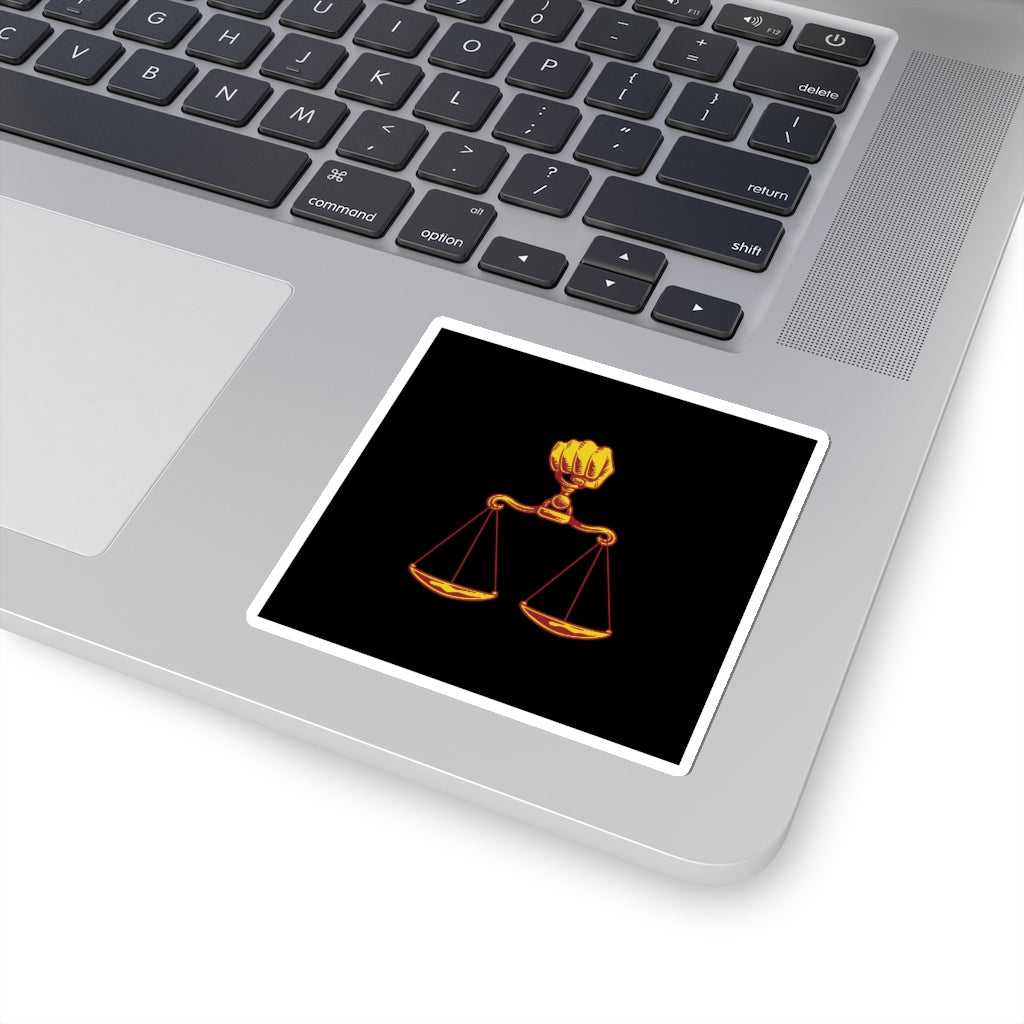 Justice Kiss-Cut Stickers