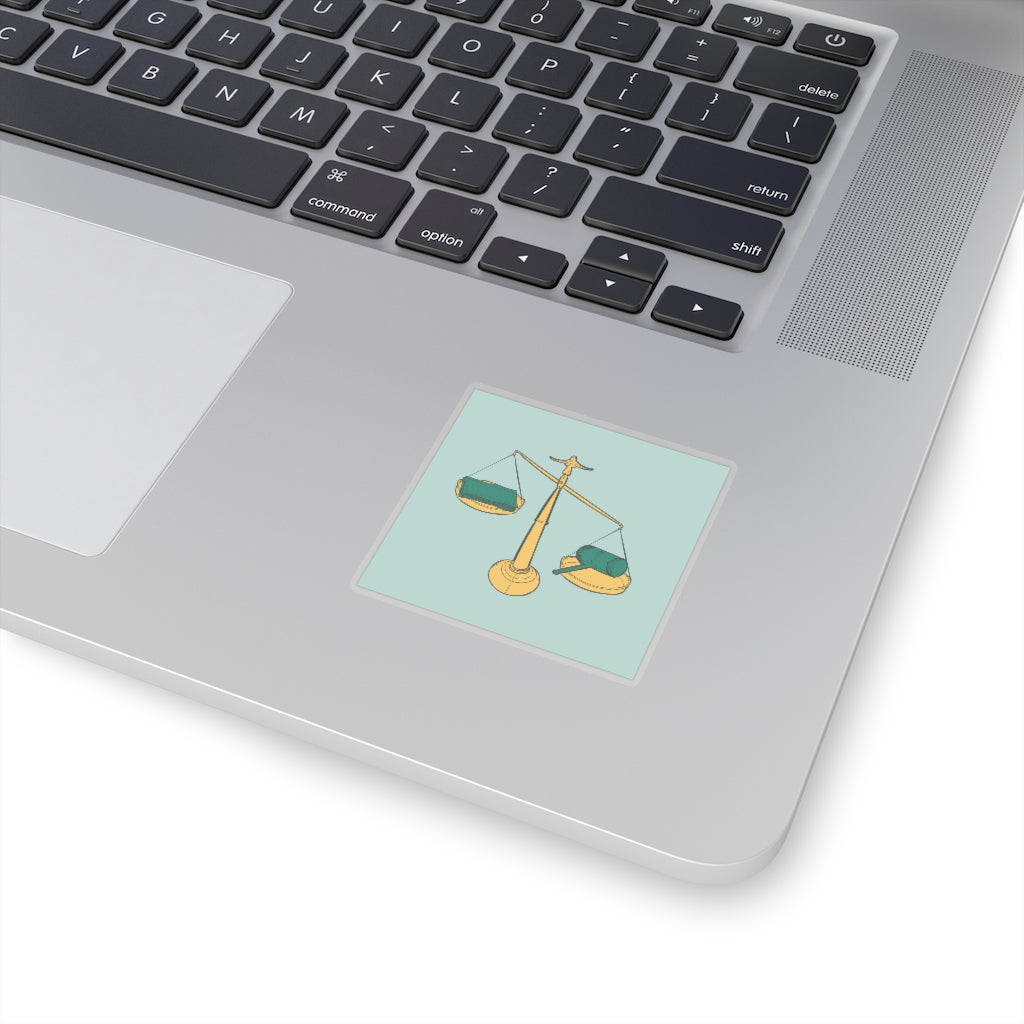 Justice Cut Stickers