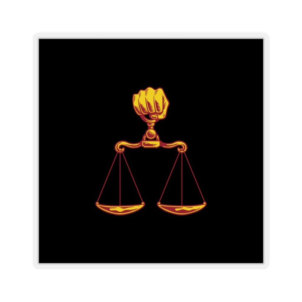 Justice Kiss-Cut Stickers