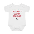 Attorney Work Product Infant Baby Rib Bodysuit