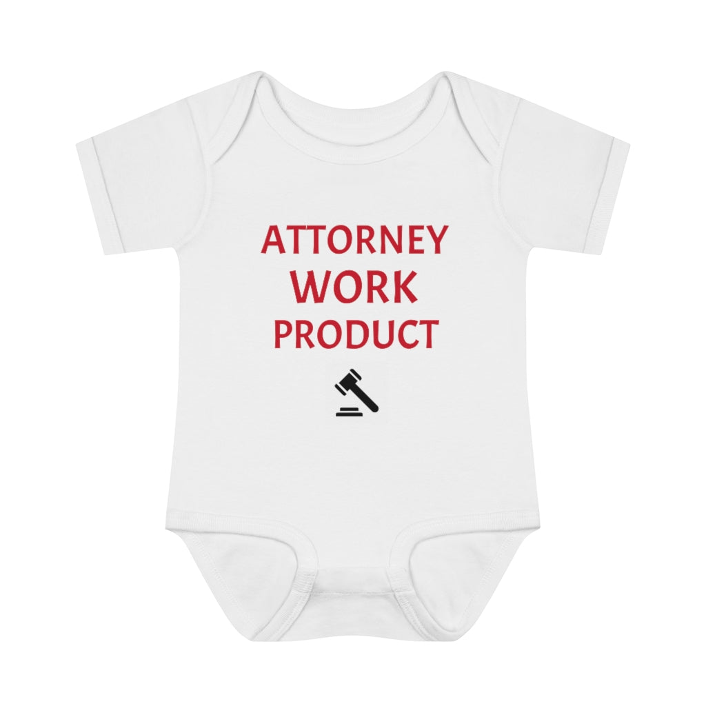 Attorney Work Product Infant Baby Rib Bodysuit
