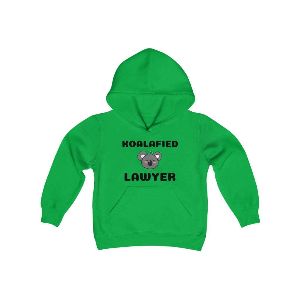 Koalafied Lawyer Youth Heavy Blend Hooded Sweatshirt