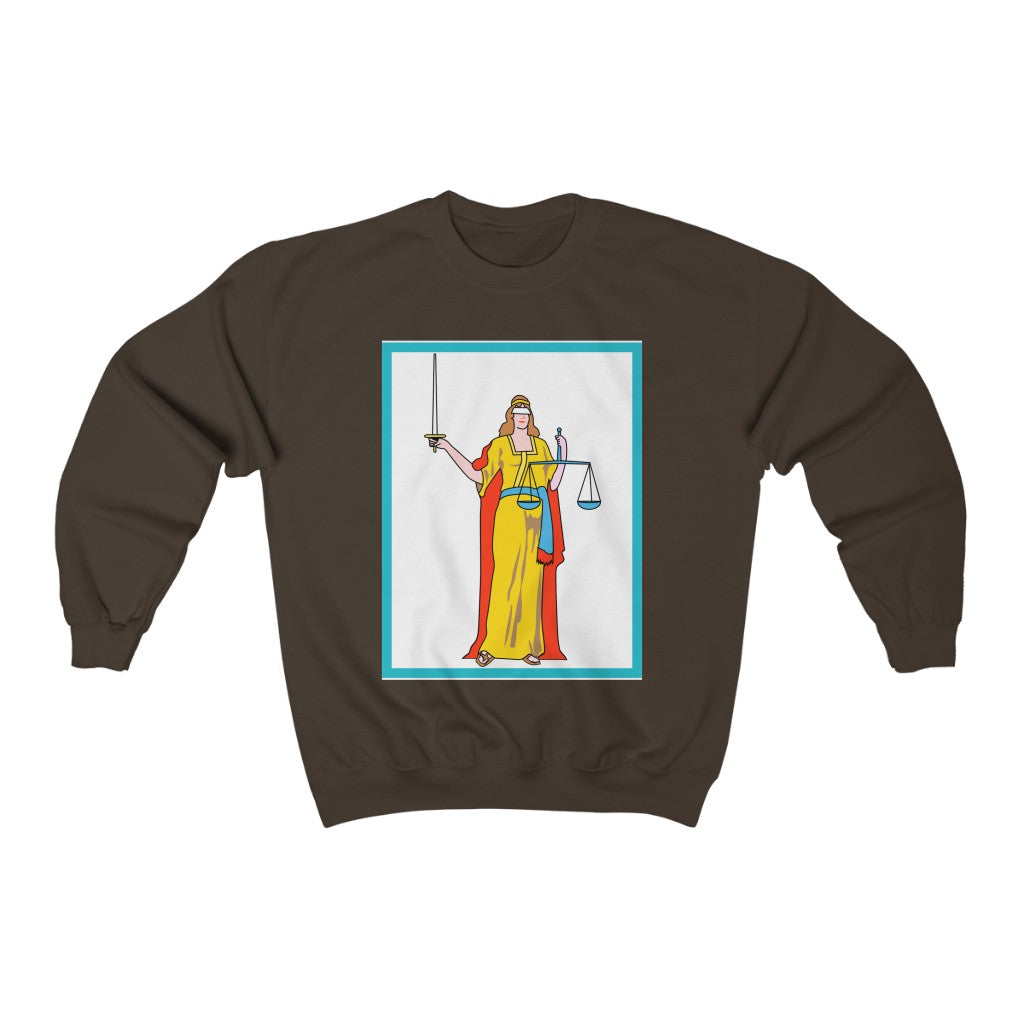 Justice Unisex Heavy Blend™ Crewneck Sweatshirt