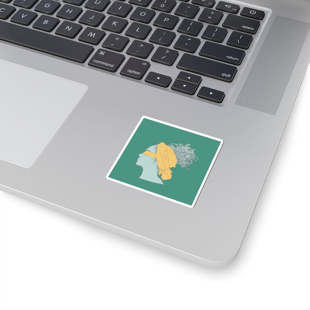 Lady Justice Cut Stickers