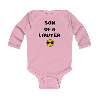Son Of A Lawyer Infant Long Sleeve Bodysuit