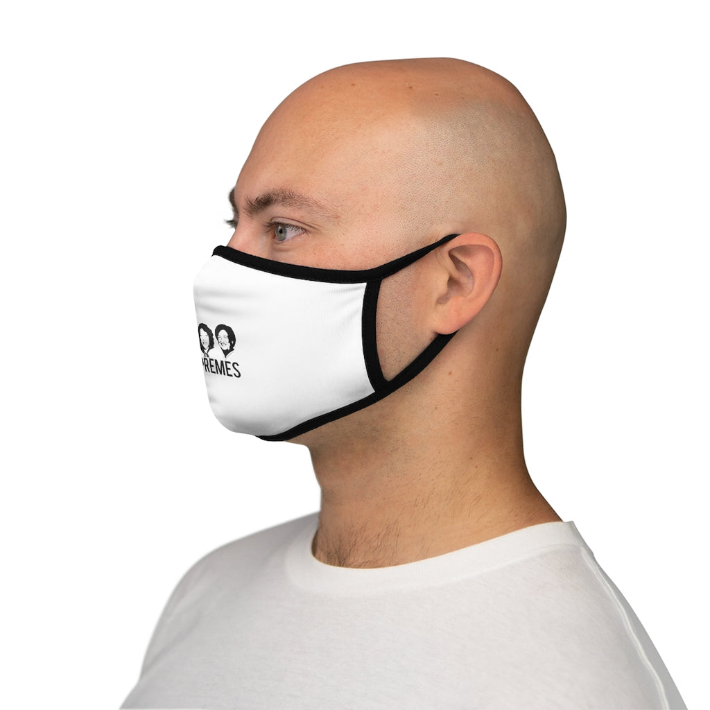 The Supremes Fitted Polyester Face Mask