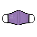 Lady Lawyer Fitted Polyester Face Mask