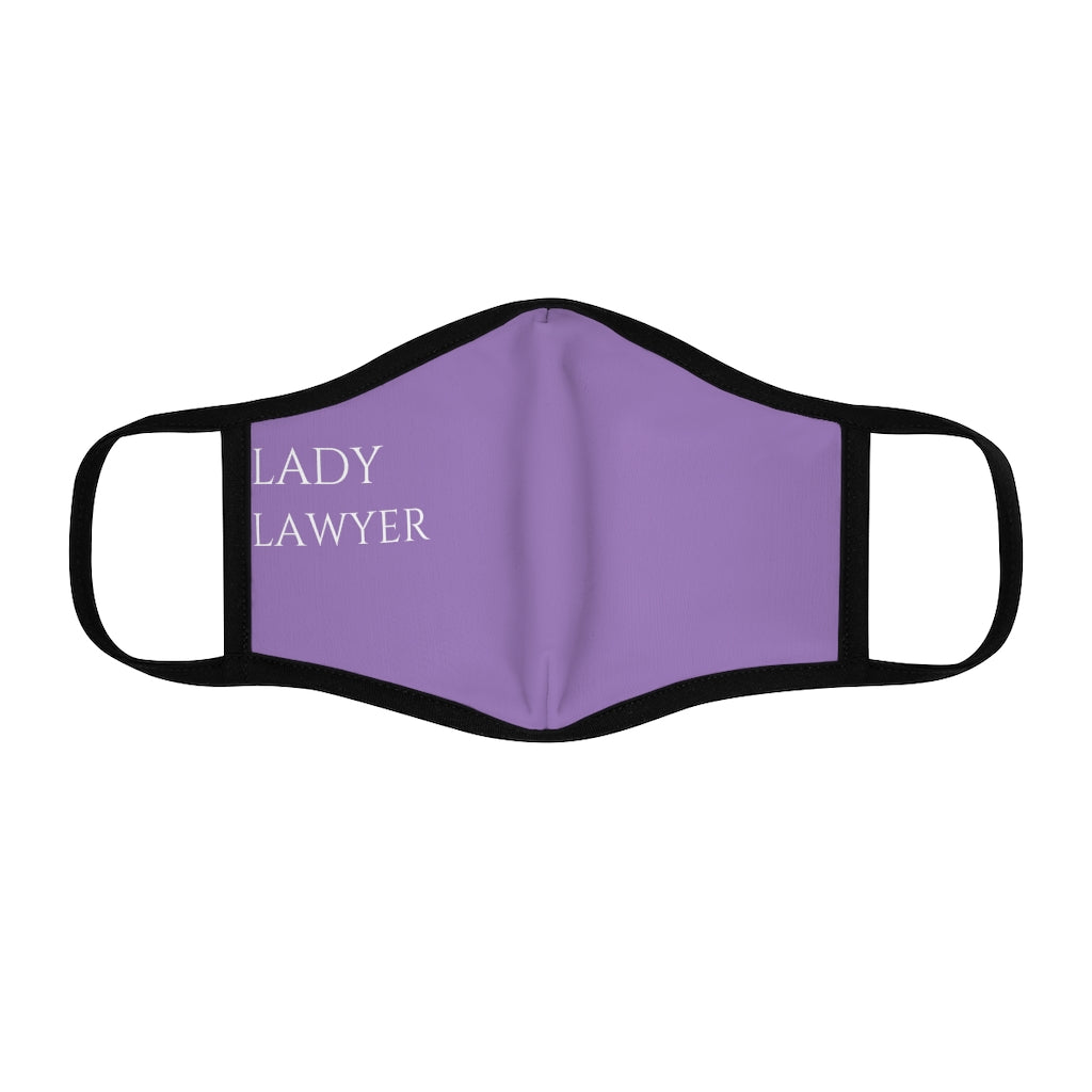 Lady Lawyer Fitted Polyester Face Mask