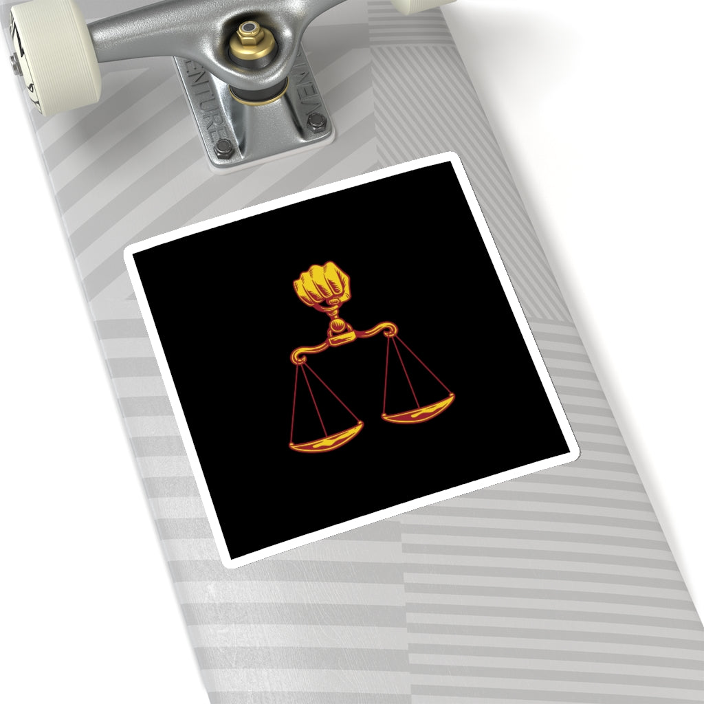 Justice Kiss-Cut Stickers
