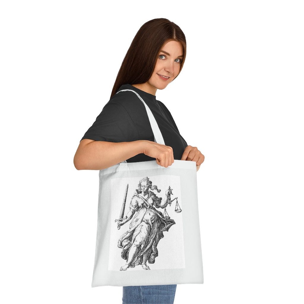 Justice Goddess Cotton Tote