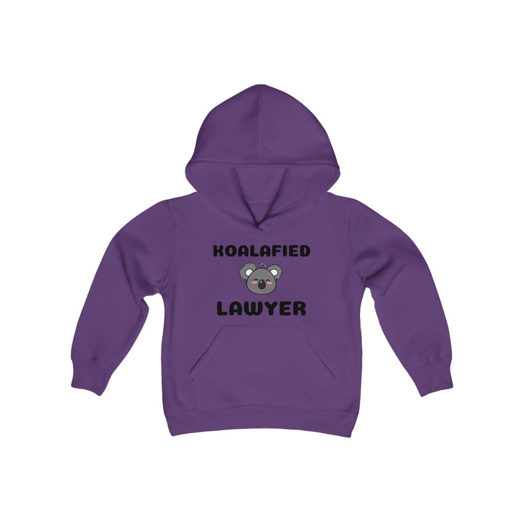 Koalafied Lawyer Youth Heavy Blend Hooded Sweatshirt