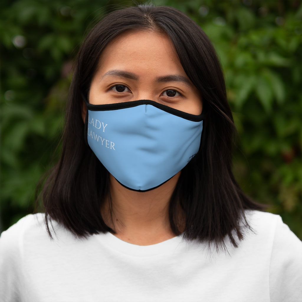 Lady Lawyer Fitted Polyester Face Mask