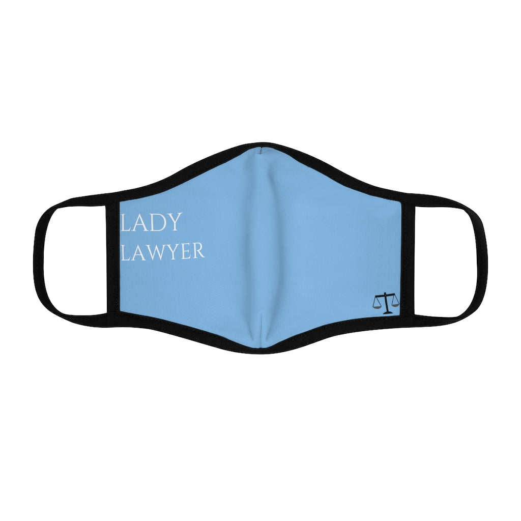 Lady Lawyer Fitted Polyester Face Mask