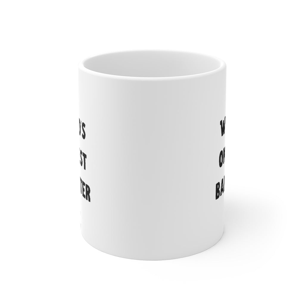 Barrister Gift Mug - World's Okayest Barrister - Ceramic Coffee Mug