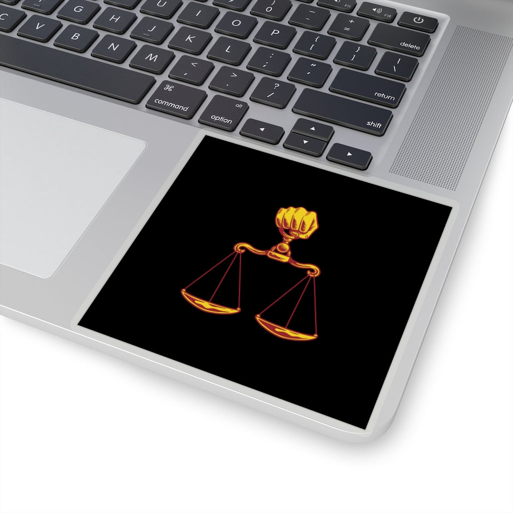 Justice Kiss-Cut Stickers