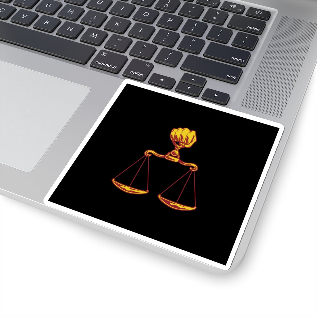 Justice Kiss-Cut Stickers
