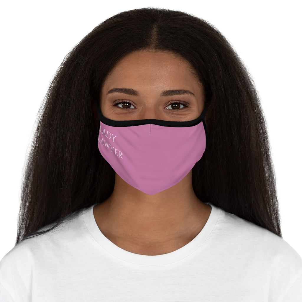 Lady Lawyer Fitted Polyester Face Mask