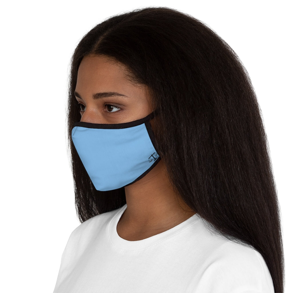 Lady Lawyer Fitted Polyester Face Mask