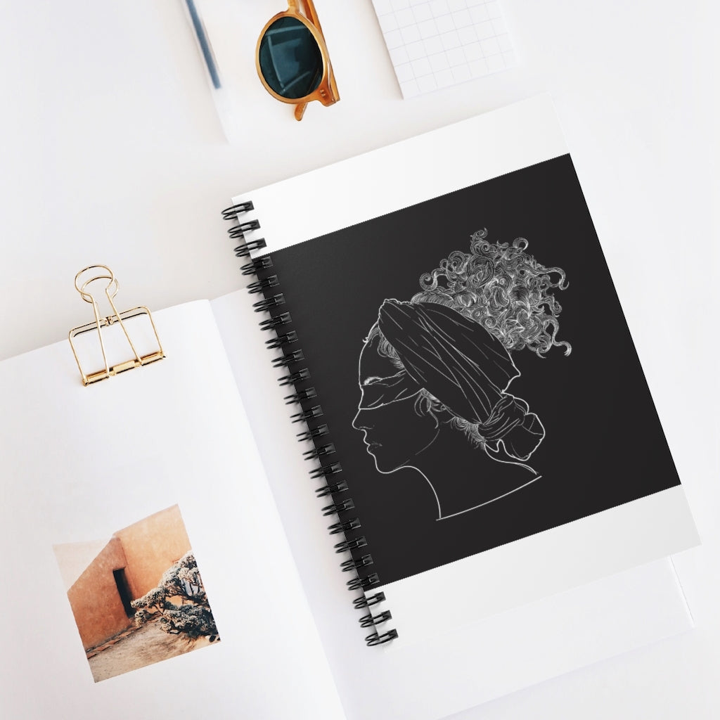 Lady Justice Spiral Notebook - Ruled Line