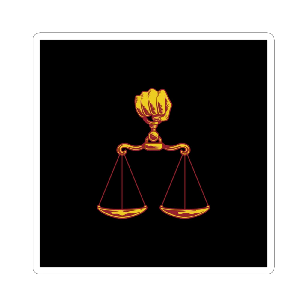 Justice Kiss-Cut Stickers