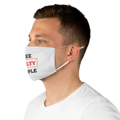 I SEE GUILTY PEOPLE Fabric Face Mask