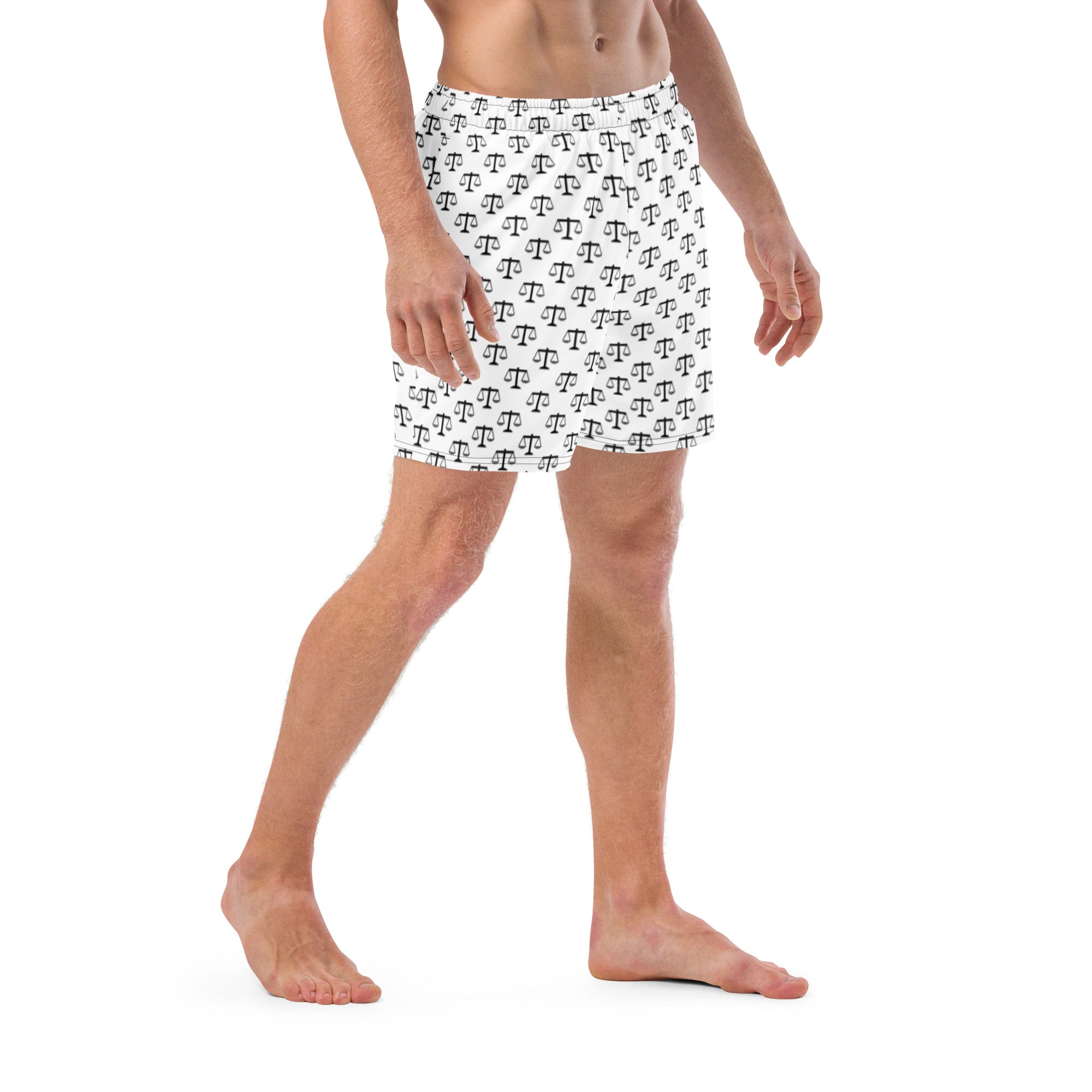 Scales of Justice Men's swim trunks