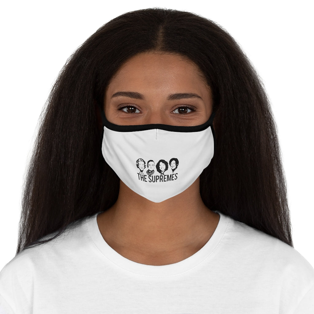 The Supremes Fitted Polyester Face Mask