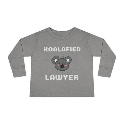 Koalafied Lawyer Toddler Long Sleeve Tee