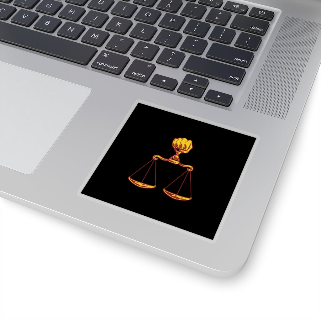 Justice Kiss-Cut Stickers