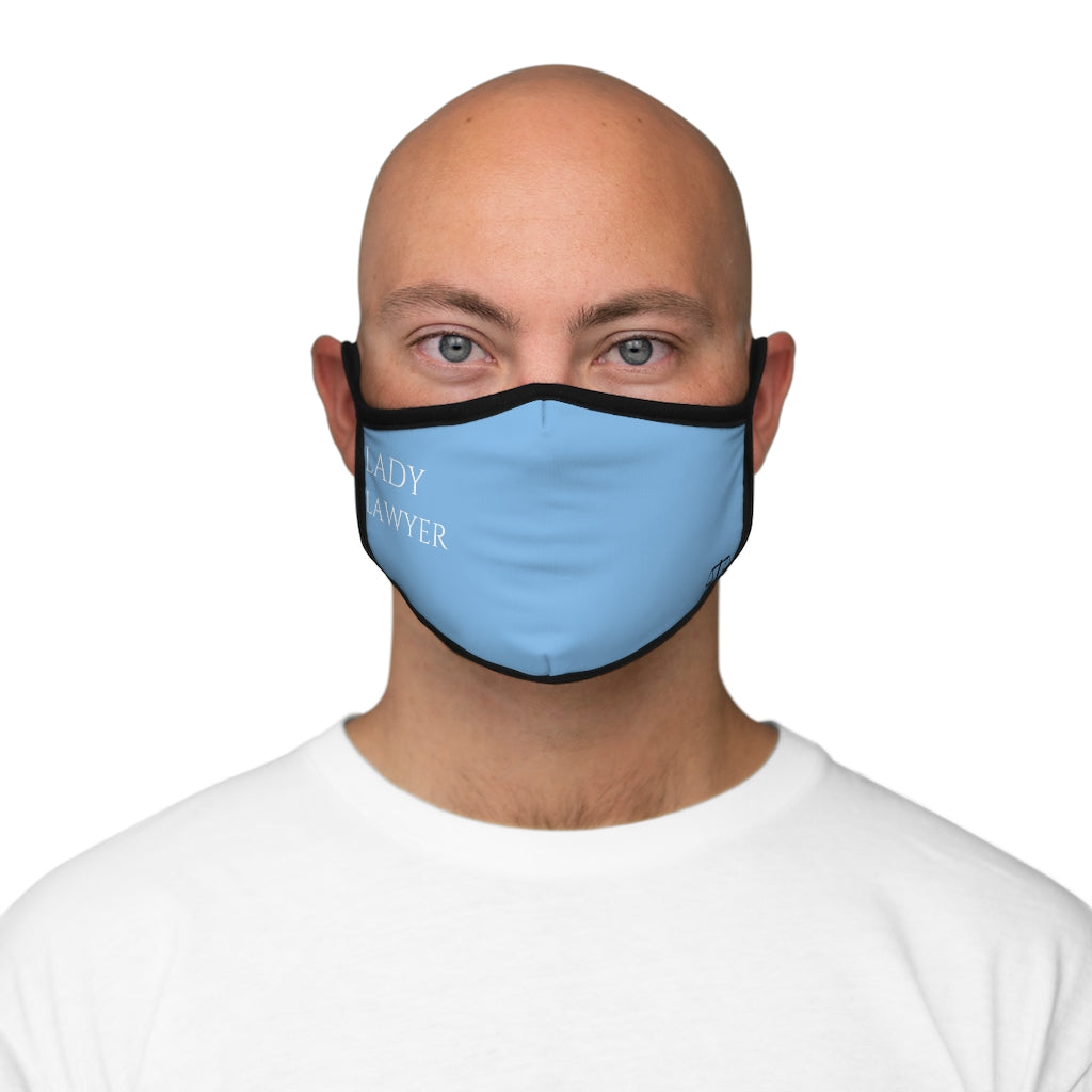 Lady Lawyer Fitted Polyester Face Mask