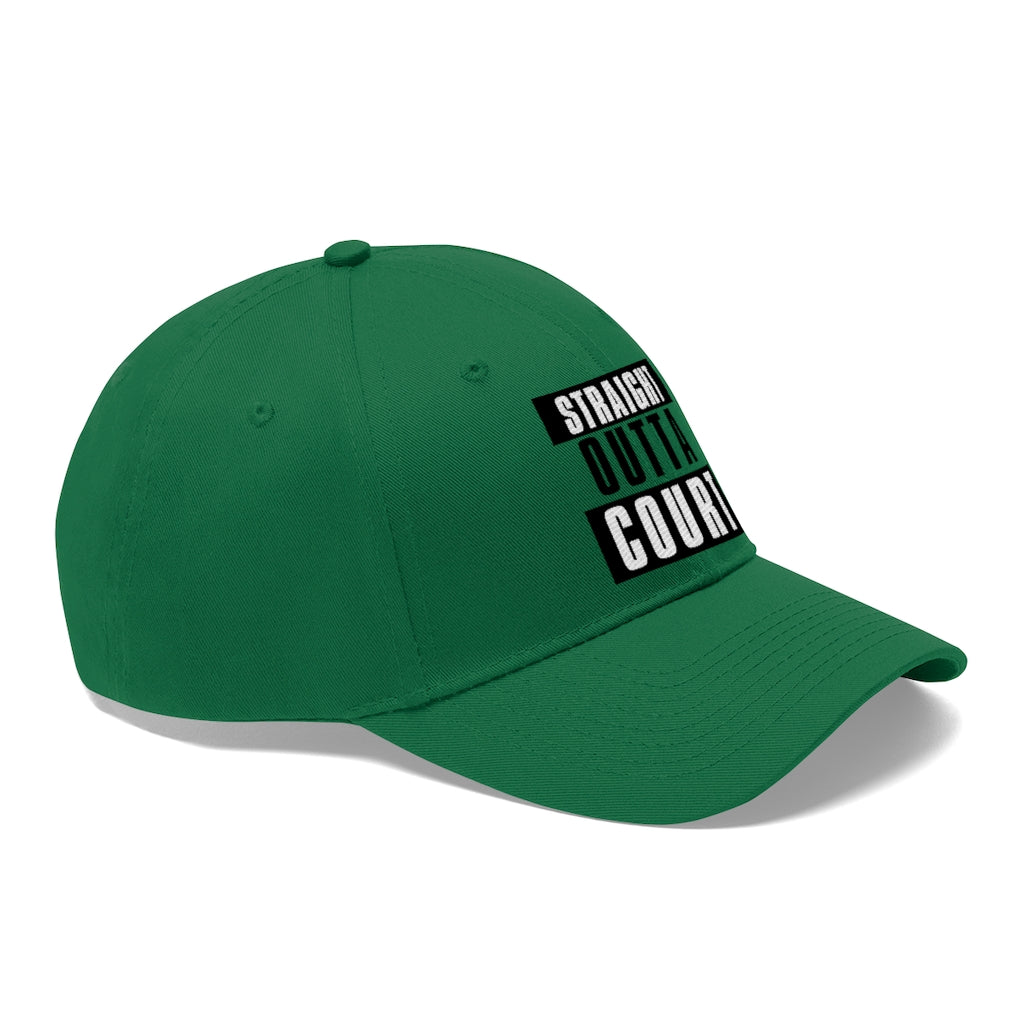 Straight Outta Court Unisex Twill Hat