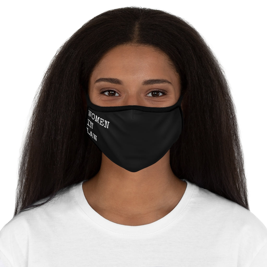 Woman In Law Fitted Polyester Face Mask