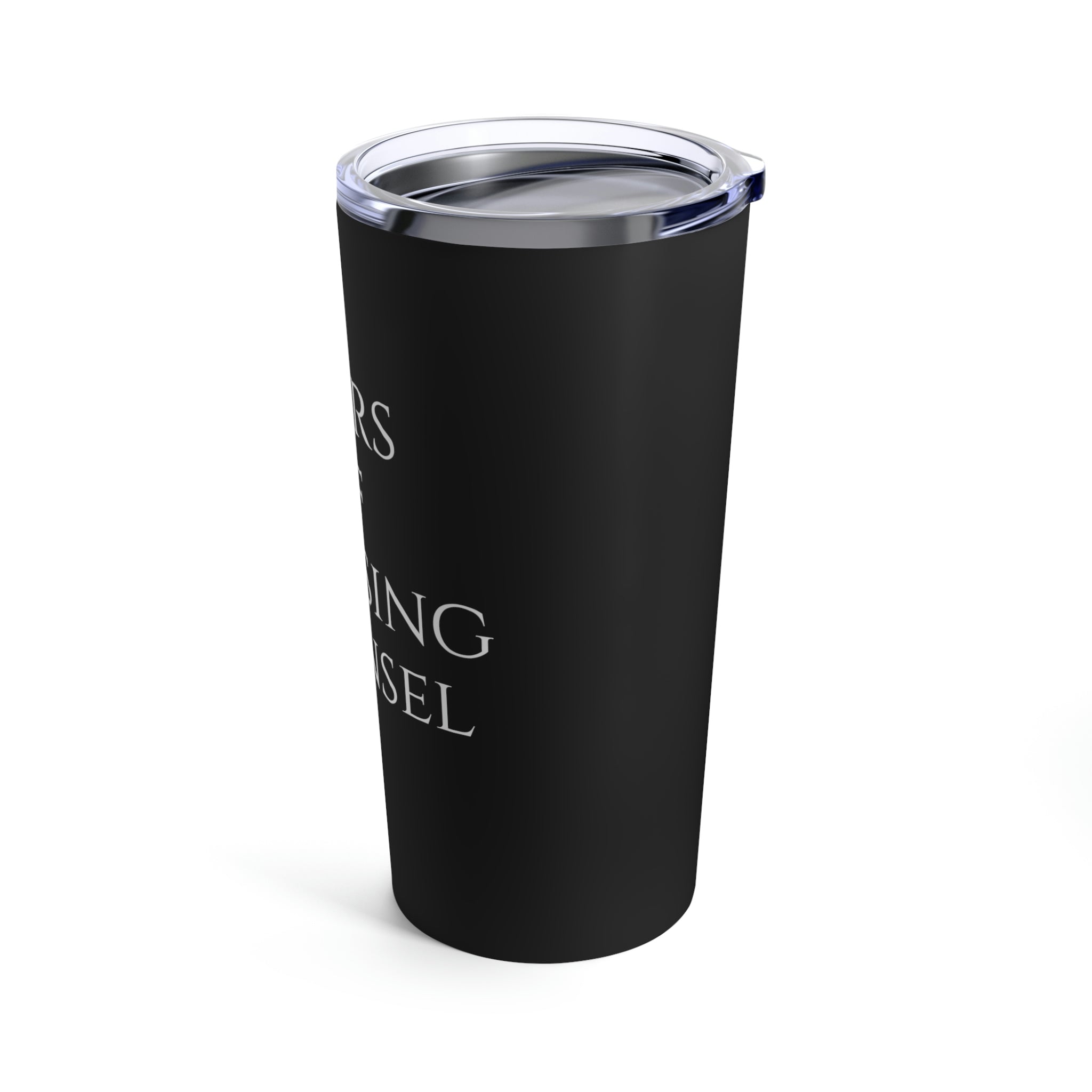 Tears of Opposing Counsel Black Tumbler 20oz