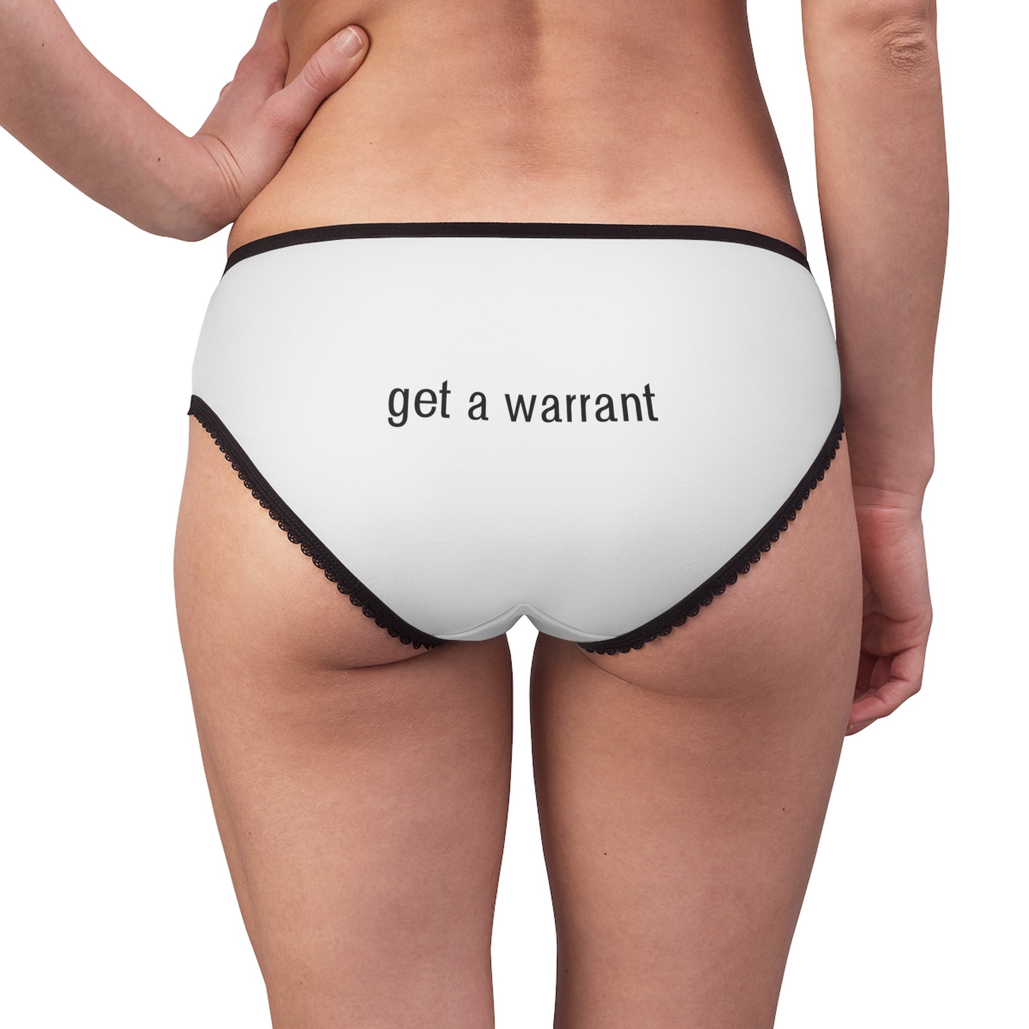 Get a Warrant - Female Lawyer Underwear