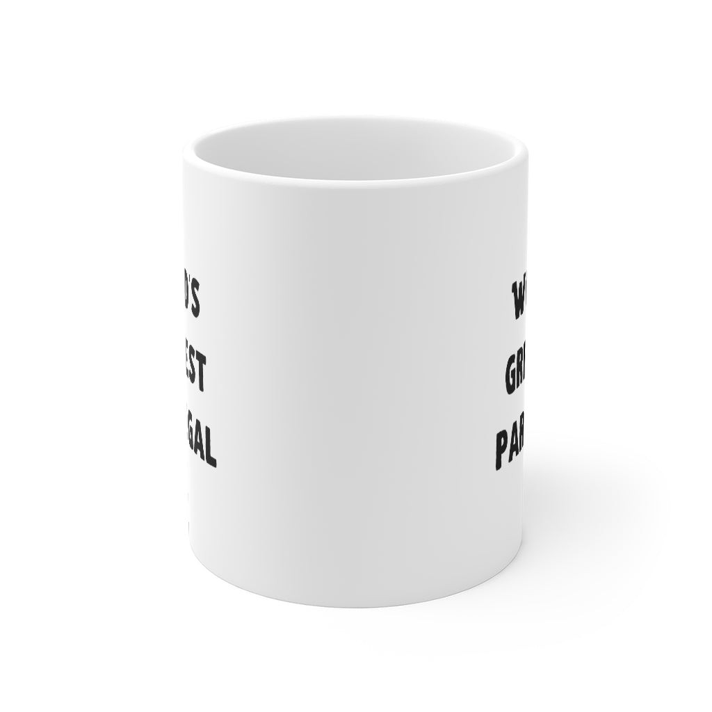 Paralegal Gift Mug - World's Greatest Paralegal - Ceramic Coffee Mug