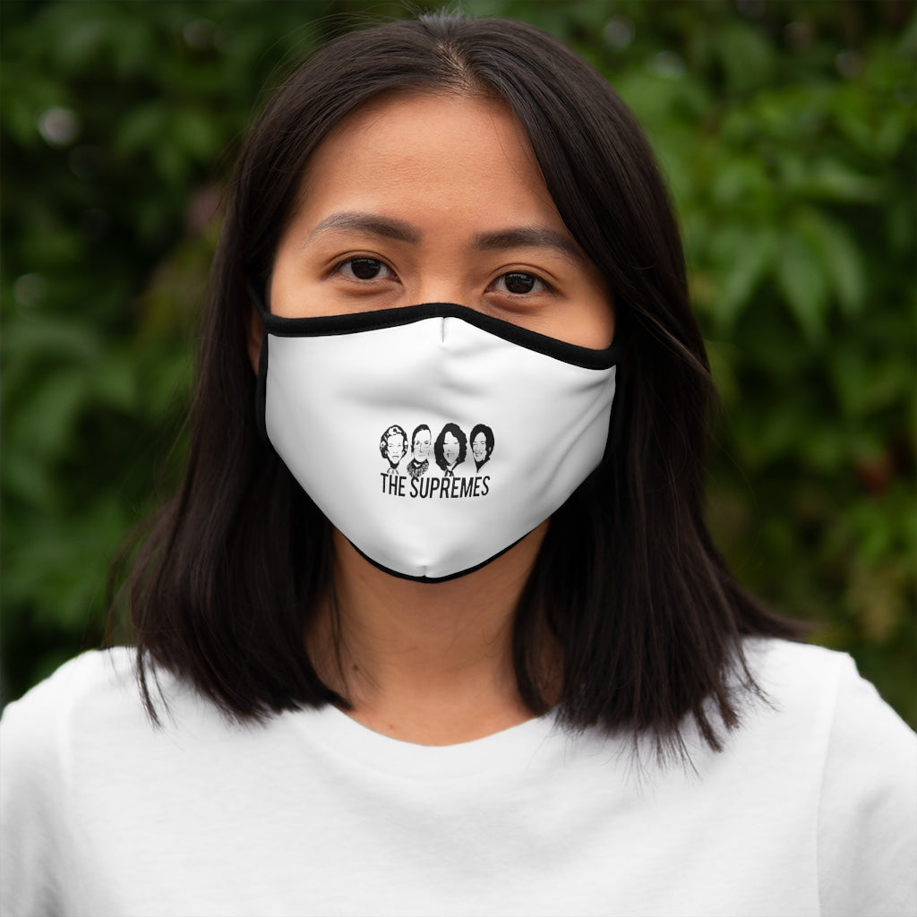 The Supremes Fitted Polyester Face Mask
