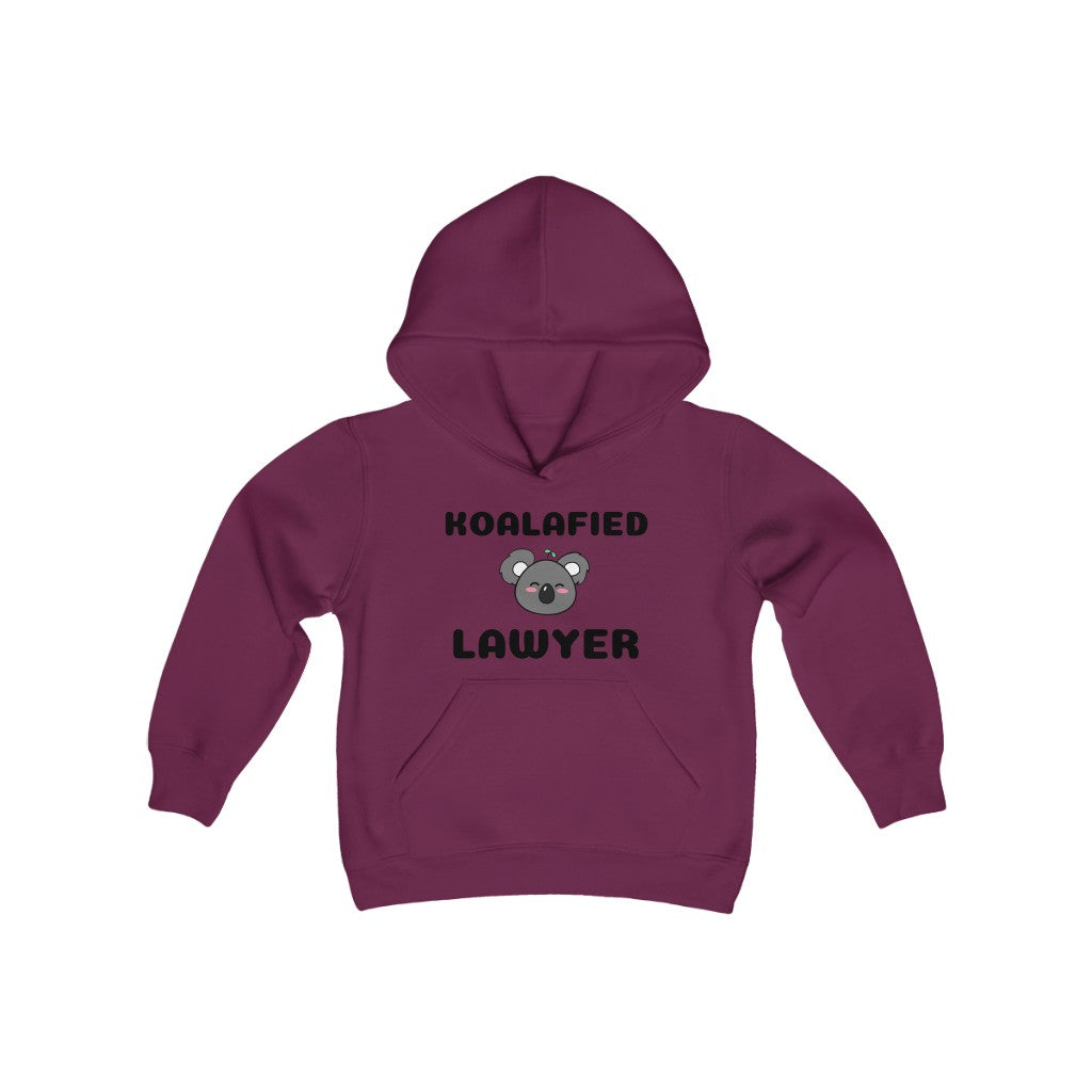 Koalafied Lawyer Youth Heavy Blend Hooded Sweatshirt