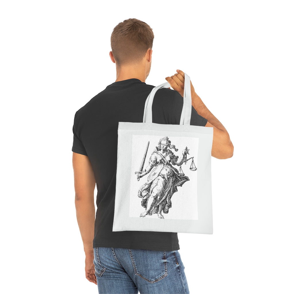 Justice Goddess Cotton Tote