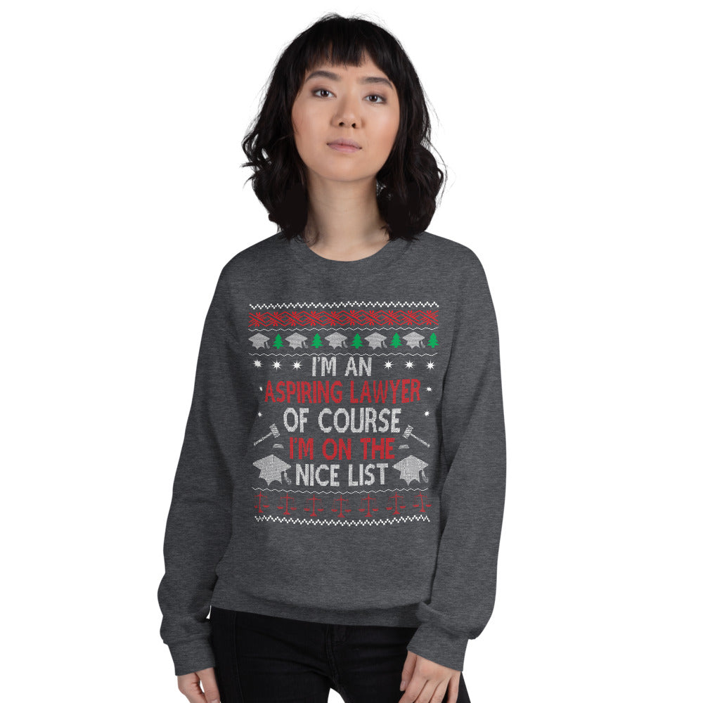 On the clearance nice list sweater