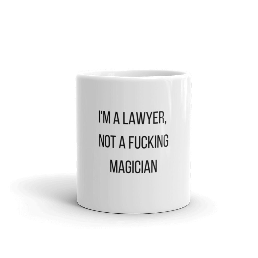 Attorney Gift Mug - I'm A Lawyer, Not A Magician - Office Coffee Mug - The Legal Boutique